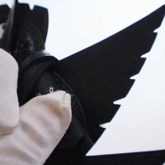 Hermes Black Alligator/Lizard Birdy Charm - Picture 6 of 7